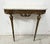 Metal Louis XVI Style Console in Chased Bronze, 20th Century For Sale - Image 7 of 12