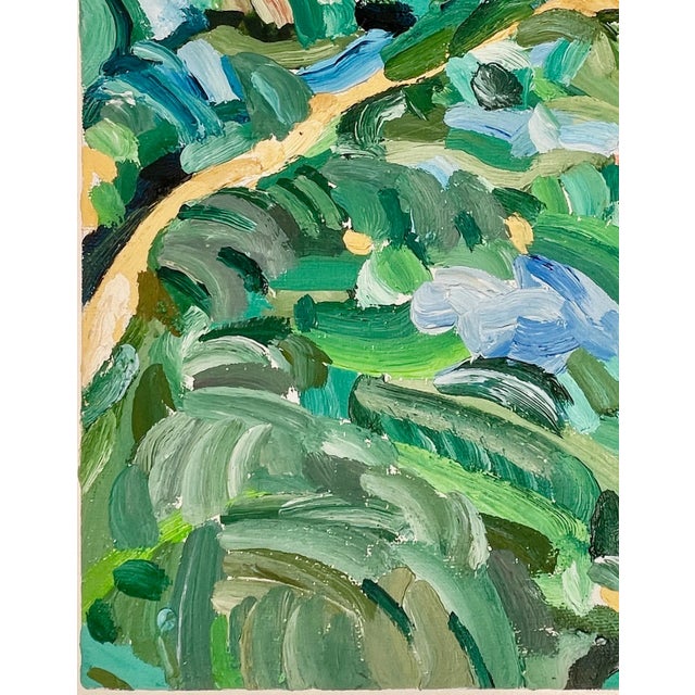 2020s “Two Trails” Impressionist Oil Painting by Jack Follmer - For Sale - Image 5 of 7