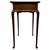 Antique Early 20th Century English Mahogany Side Table with Cabriole Legs For Sale - Image 9 of 12
