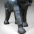Animal Skin Mid 20th Century Leather Elephant Sculpture For Sale - Image 7 of 9
