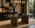 Exceptional 1960s Brutalist sculptural dining table attributed to Adrian Pearsall for Craft Associates. Inspired by the...