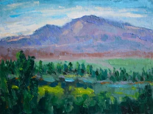 Contemporary Impressionist Oil Painting Landscape