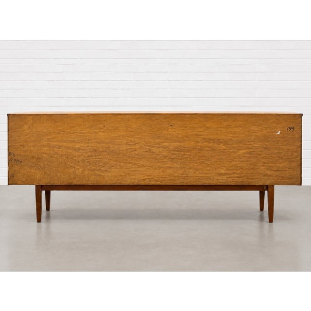 Mid Century Modern Teak Credenza | Danish Media Stand by McIntosh, Made in Scotland, C. 1960's For Sale - Image 16 of 16