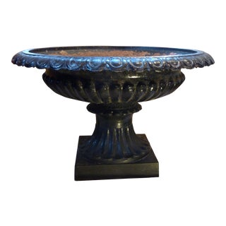 19th Century Classical Iron Planter For Sale