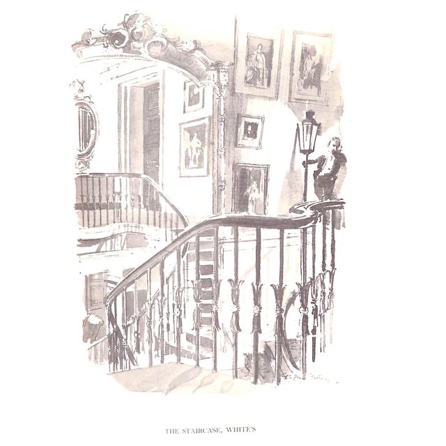 Paper "Leather Armchairs: The Chivas Regal Book of London Clubs" 1963 Graves, Charles For Sale - Image 7 of 8