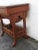 Eastlake Victorian 1800s Nightstand Side End Bedside Sewing Table 6110 For Sale - Image 9 of 18