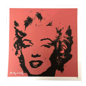 1990s After Andy Warhol "Marylin Monroe" Lithograph