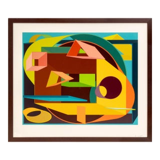 Al Held "Scholes Ii" Screenprint, 1991 For Sale