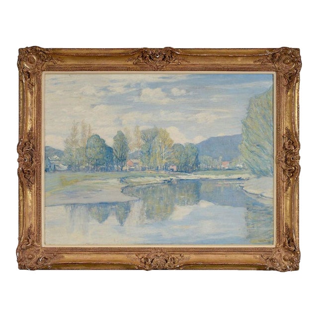 Early 20th Century Henry Golden Dearth Oil Painting For Sale