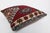 Contemporary Handwoven Vintage Turkish Throw Rug Pillow Cushion Cover -22'' X 22'' For Sale - Image 3 of 10