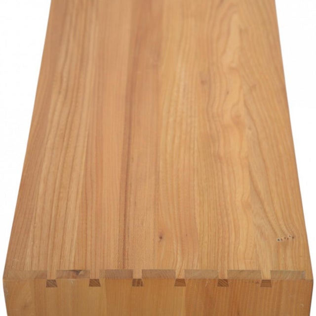 Vintage Bookcase in Elm by Mogens Koch, 1970s For Sale - Image 6 of 12