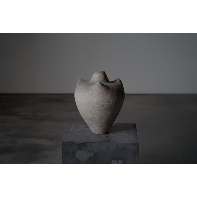 Vintage French Sculptural Vase, 1970s For Sale - Image 9 of 9