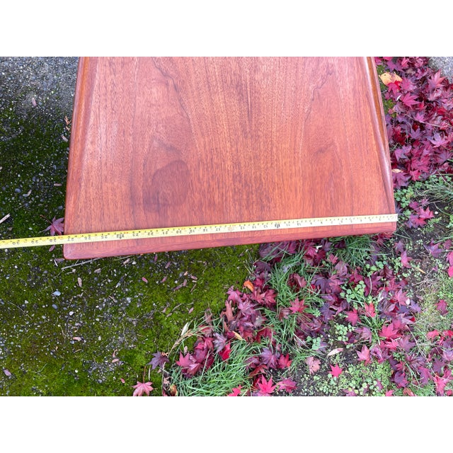 1960s Mid-Century Danish Modern Folke Ohlsson Corner Side Table for Dux For Sale - Image 12 of 12