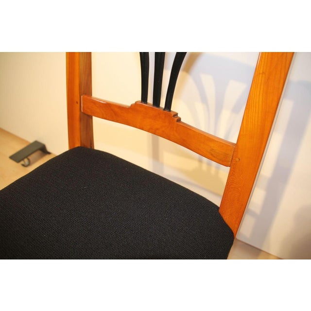 Biedermeier Side Chair, Cherry Wood, South Germany, 1830s For Sale - Image 12 of 14