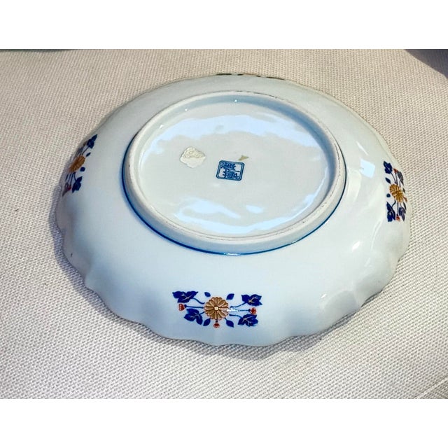 Vintage Japanese Imari Plate For Sale - Image 4 of 5