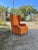 Mid Century Modern Highboy Wingback Lounge Chair or Side Chair For Sale In Tampa - Image 6 of 12