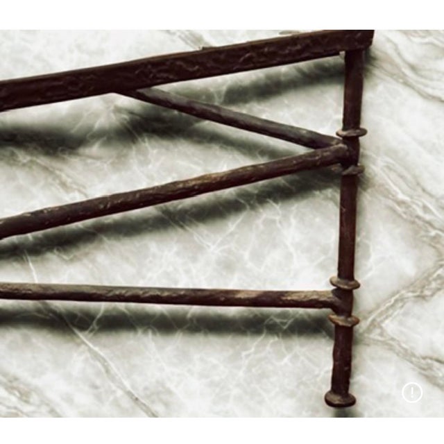 Contemporary 1990s Carole Gratale Giacometti Elements Inspired Coffee Table For Sale - Image 3 of 5