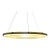 Large West Elm Hoop Pendant Light | Unused For Sale