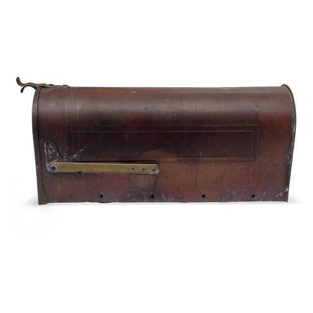 Vintage Copper Mailbox Chairish