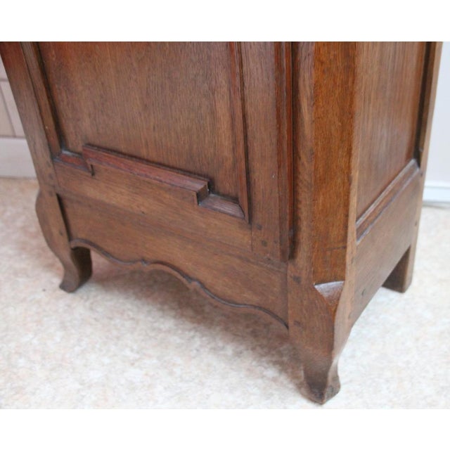 French Countryhouse Wood Bread Box, 1890s For Sale - Image 11 of 18