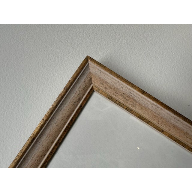 Vintage Sherman Coastal Landscape Watercolor Painting, Framed For Sale - Image 10 of 11