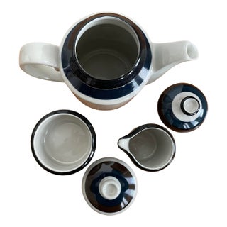 1970s Mid-Century Modern "Kaira" by Arabia of Finland - Set of 5 For Sale