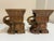 Vintage Elephant Cachepots - Pair - Hollywood Regency Decor For Sale - Image 10 of 12
