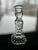 Vintage Crystal Glass Candlestick Holder by Swarton Poland For Sale - Image 4 of 5