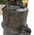 - Wonderful pair of giant bronze pelicans standing on boat mooring stumps - Classic Pacific sea bird, very Californian -...