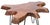 Wood Organic Modern Free Edge Wood Slab Side Table For Sale - Image 7 of 11
