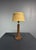 Charles Dudouyt Mid-Century French Brutalist Turned Wood Table Lamp in the Style of Charles Dudouyt, 1950s For Sale - Image 4 of 15