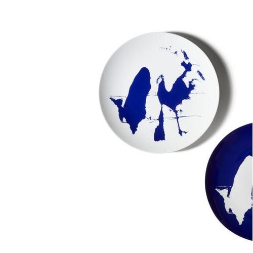 Flat Neige Plates by Charlotte Prerriand for Cassina, Set of 2 For Sale - Image 3 of 11