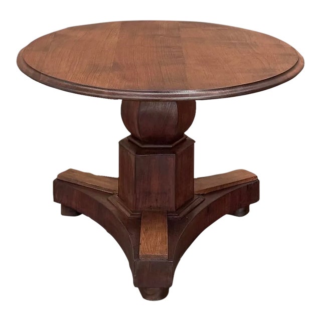 Rustic Mid-Century European Lamp Table ~ Coffee Table For Sale