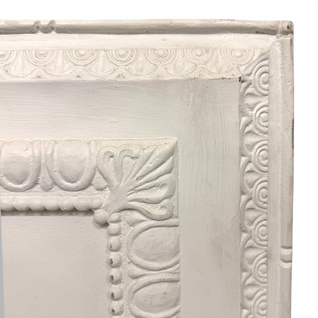 20th Century Plaster Neoclassical Framed Mirror For Sale In Chicago - Image 6 of 13