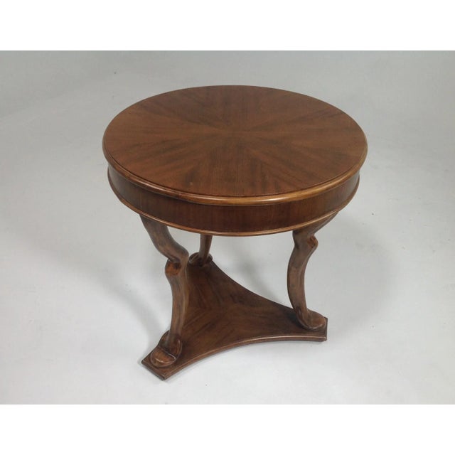 1990s 1990s Modern Round End Table For Sale - Image 5 of 5