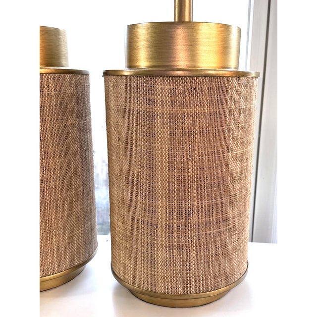 Palecek Rope‑Wrapped Table Lamps – Showroom - A Pair For Sale - Image 9 of 11