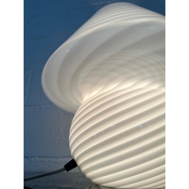 1970s White Murano Glass Mushroom, 1970s For Sale - Image 5 of 6