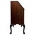 Brown Early 20th Century English Edwardian Mahogany Bureau with Ball-and-Claw Feet For Sale - Image 8 of 14