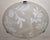 Vintage Ceiling Lamp with White Frosted Glass Shade and Floral Decor by Honsel, 2000s For Sale - Image 4 of 8