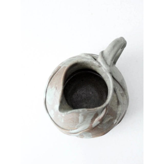 Vintage Studio Pottery Pitcher For Sale - Image 10 of 13