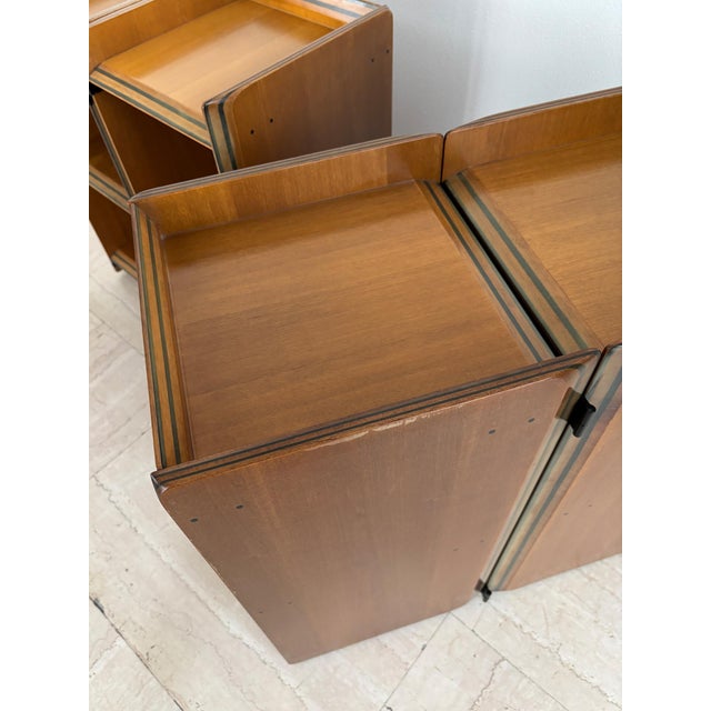 Artona Bedside Tables by Afra & Tobia Scarpa for Maxalto, Italy, 1970s, Set of 2 For Sale - Image 17 of 18
