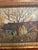 American 1952 Original Oil Painting Pocono Mountains Landscape: The Eric Danisch Estate Barn, Scotrun Pa For Sale - Image 3 of 16
