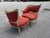 1940s French Provincial Fauteuil Carved Wood Upholstered Chairs For Sale - Image 9 of 17