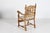 1940s Danish Renaissance Handcrafted Armchair in Oak and New Sheepskin by Axel Einar Hjorth, 1940s For Sale - Image 5 of 9