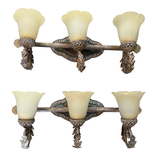 Tracy Porter by Savoy House Cerulean Pair of Sconces - a Pair For Sale