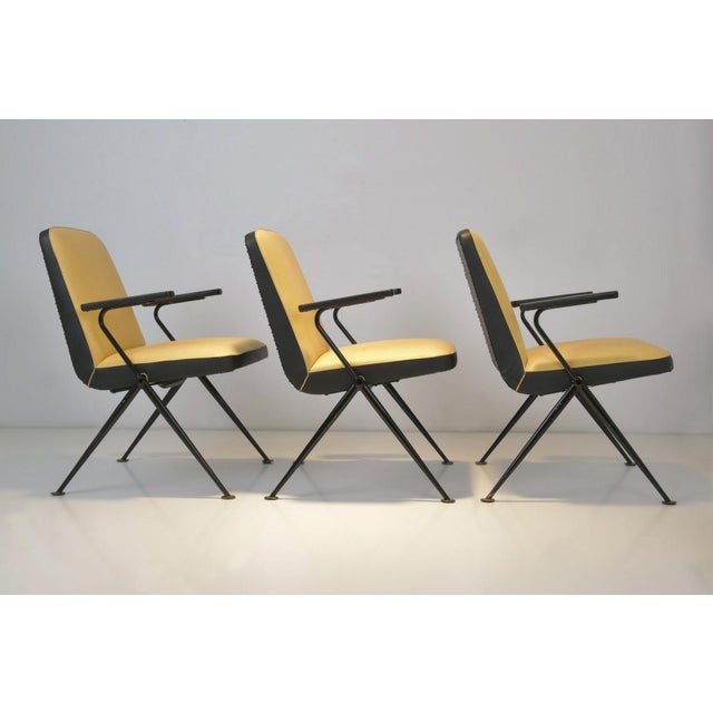 Mid-Century Modern Armchairs in Steel Tube from Drabert, Germany, 1950s, Set of 4 For Sale - Image 3 of 18