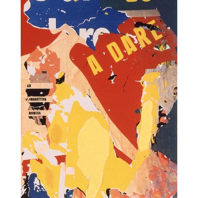 Mimmo Rotella Color silkscreen and collage on Fedrigoni Watercolor paper, 300 g. Year 1997 This work is part of the...