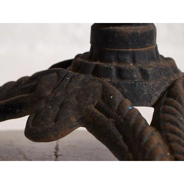 Outdoor Round Table, 1920s For Sale - Image 9 of 10