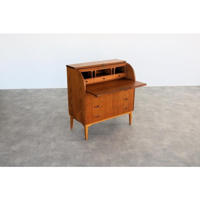 Vintage Swedish Secretary Cabinet from SMI, 1960s For Sale - Image 6 of 8