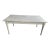 Vintage Williams Sonoma Carrara Marble Table For Sale
